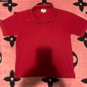 Givenchy Bold Red Polo Shirt